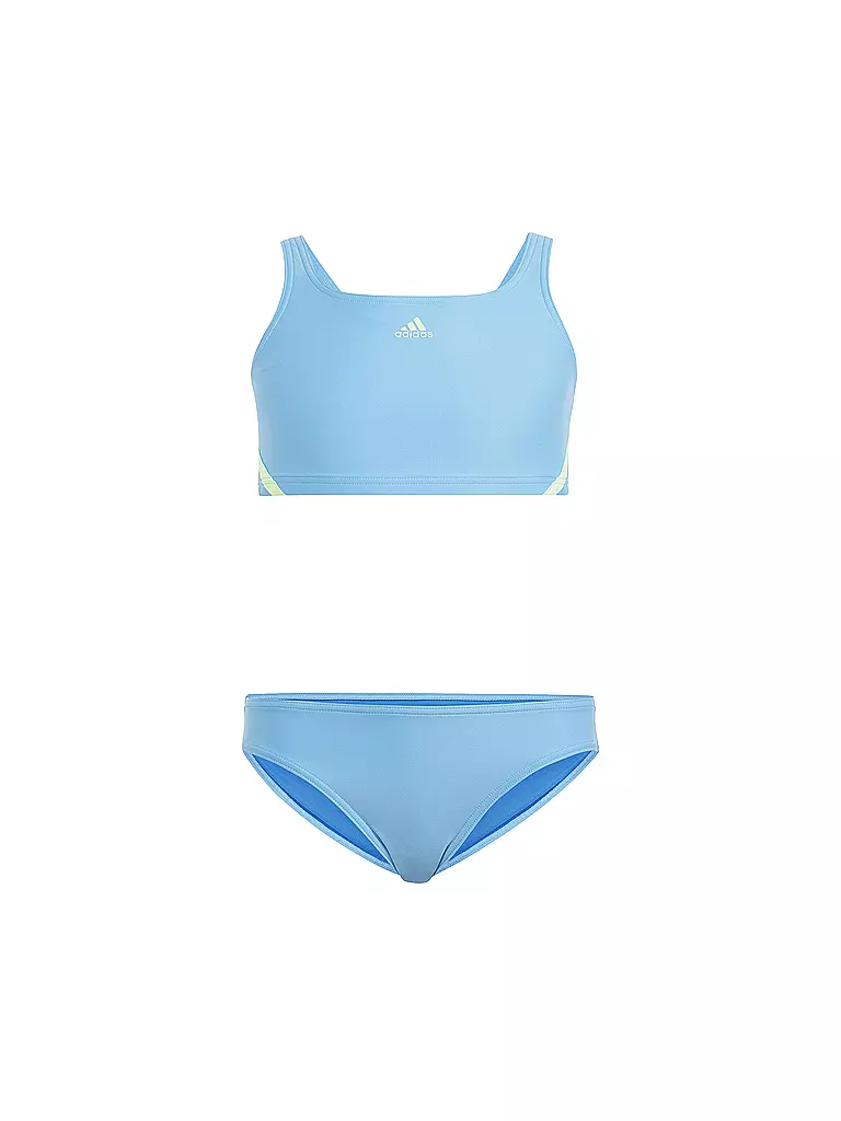 ADIDAS | Mädchen Bikini Sportswear 3-Streifen | hellblau