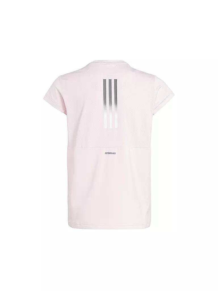 ADIDAS | Mädchen Fitnessshirt AEROREADY 3-Streifen | rosa