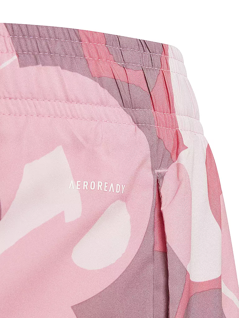 ADIDAS | Mädchen Fitnessshort Essentials AEROREADY Seasonal Print | rosa