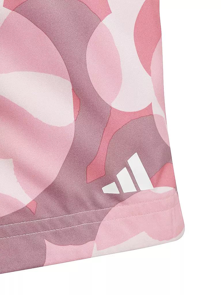 ADIDAS | Mädchen Fitnessshort Essentials AEROREADY Seasonal Print | rosa