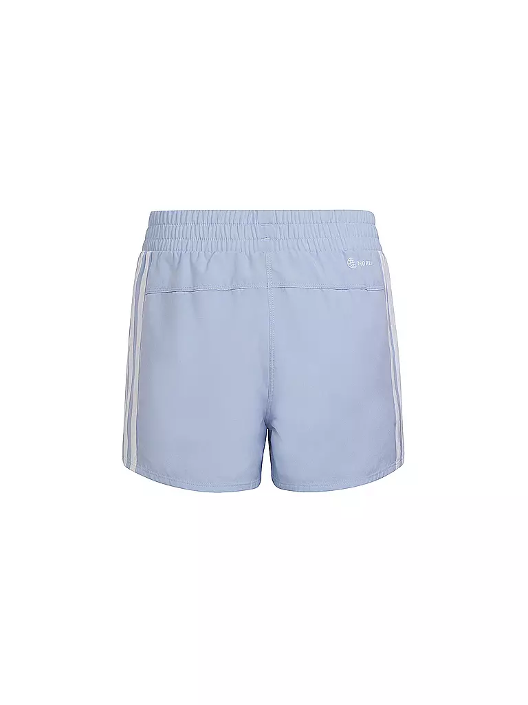 ADIDAS | Mädchen Fitnessshort Train Essentials AEROREADY 3-Streifen | hellblau