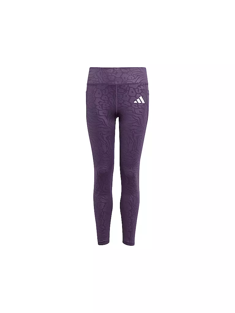 ADIDAS | Mädchen Fitnesstight All Sports Optime Animalprint | lila