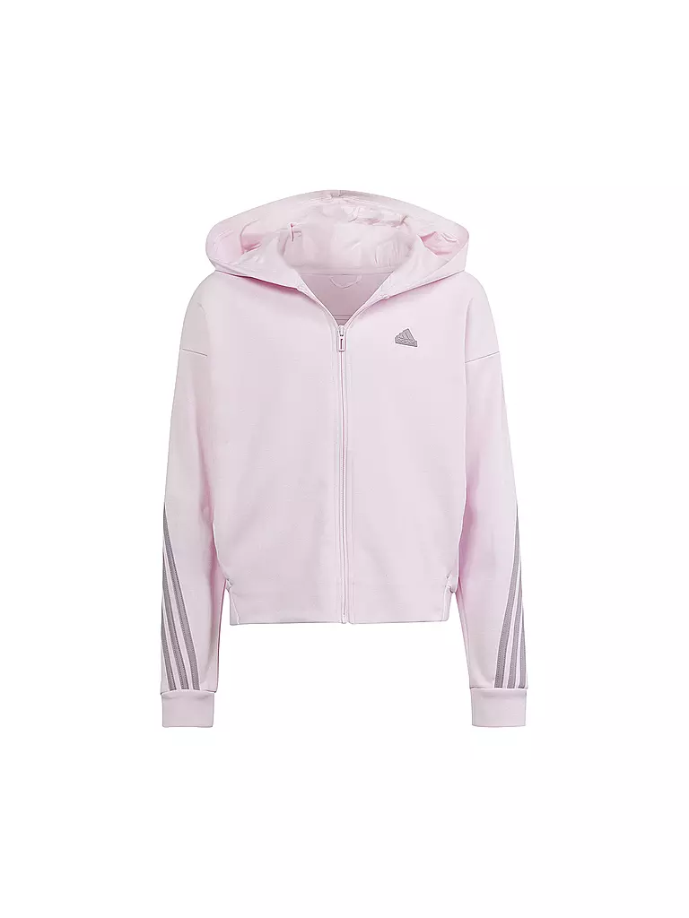 ADIDAS | Mädchen Kapuzenjacke Future Icons 3-Streifen | rosa