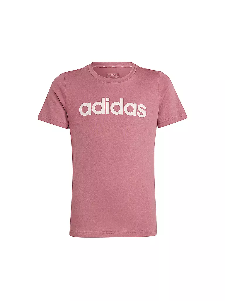 ADIDAS | Mädchen T-Shirt Essentials Linear Logo  | rosa