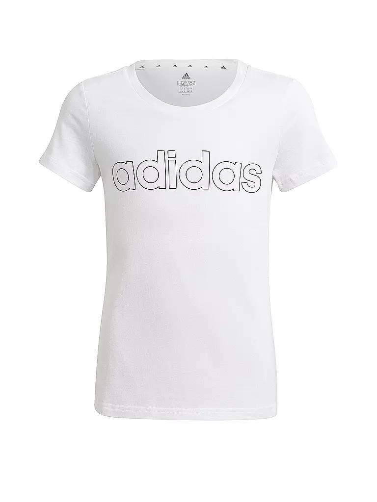 ADIDAS | Mädchen T-Shirt Essentials | weiss
