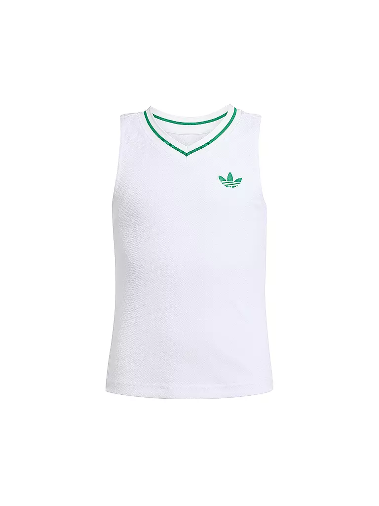 ADIDAS | Mädchen Tennistank Climacool  | weiss