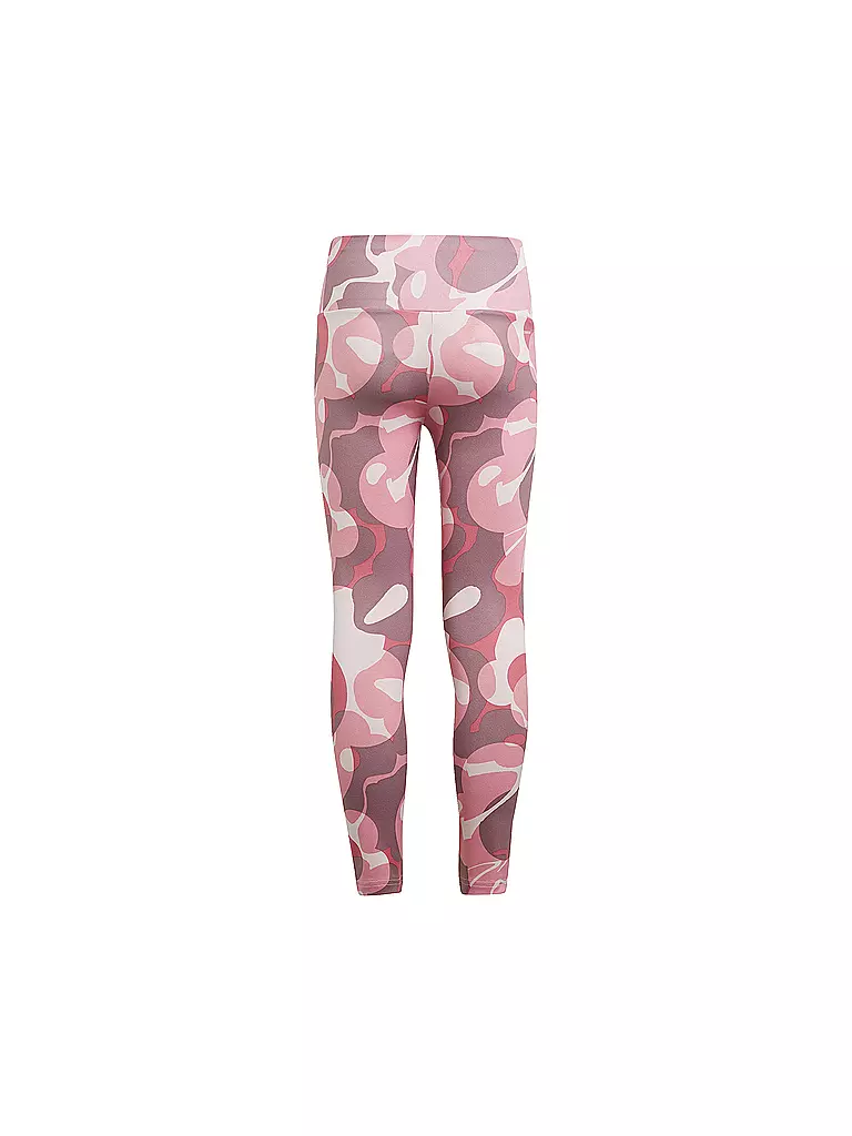 ADIDAS | Mädchen Train Essentials Seasonal Aeroready Printed High Waisted 7/8 Training | rosa
