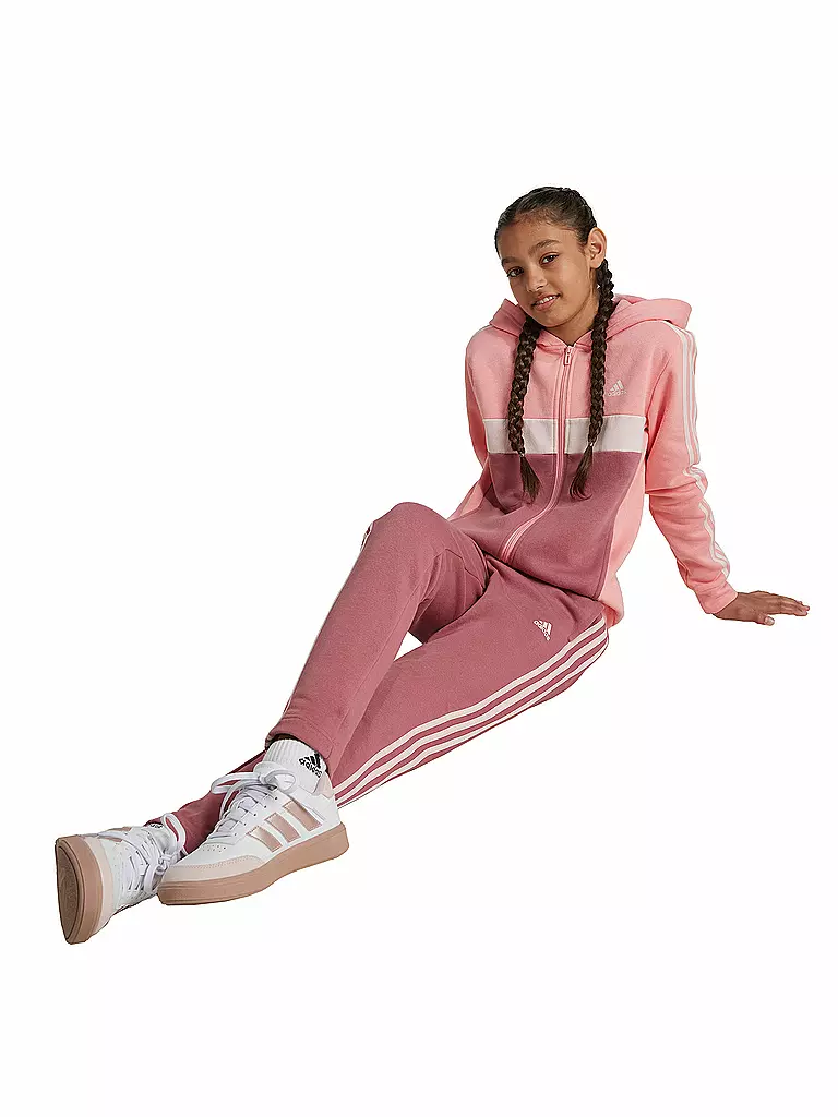 ADIDAS | Mädchen Trainingsanzug 3S | rosa