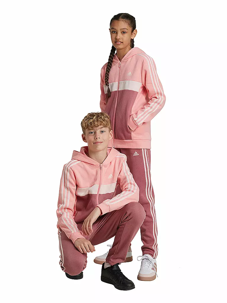 ADIDAS | Mädchen Trainingsanzug 3S | rosa
