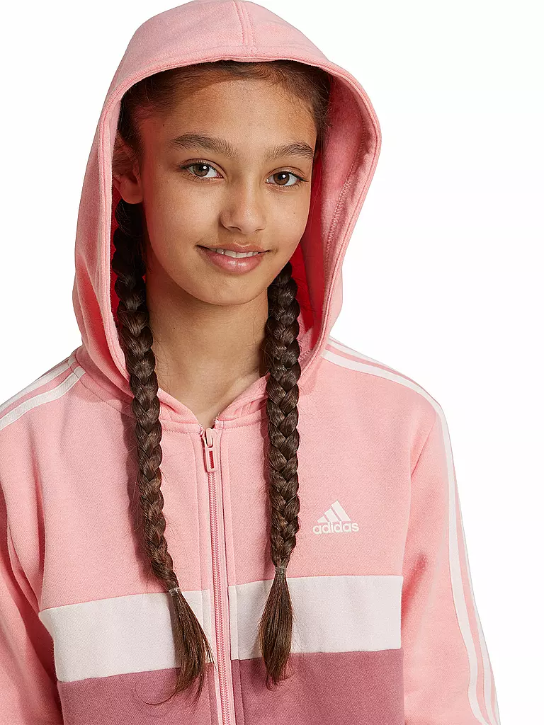 ADIDAS | Mädchen Trainingsanzug 3S | rosa