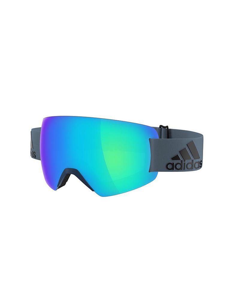 ADIDAS | Touren-Skibrille Progressor Splite raw steel / blue mirror | grau