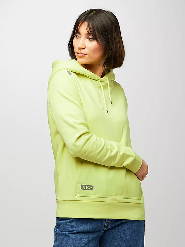 AEVOR | Damen Hoodie Summer | gelb