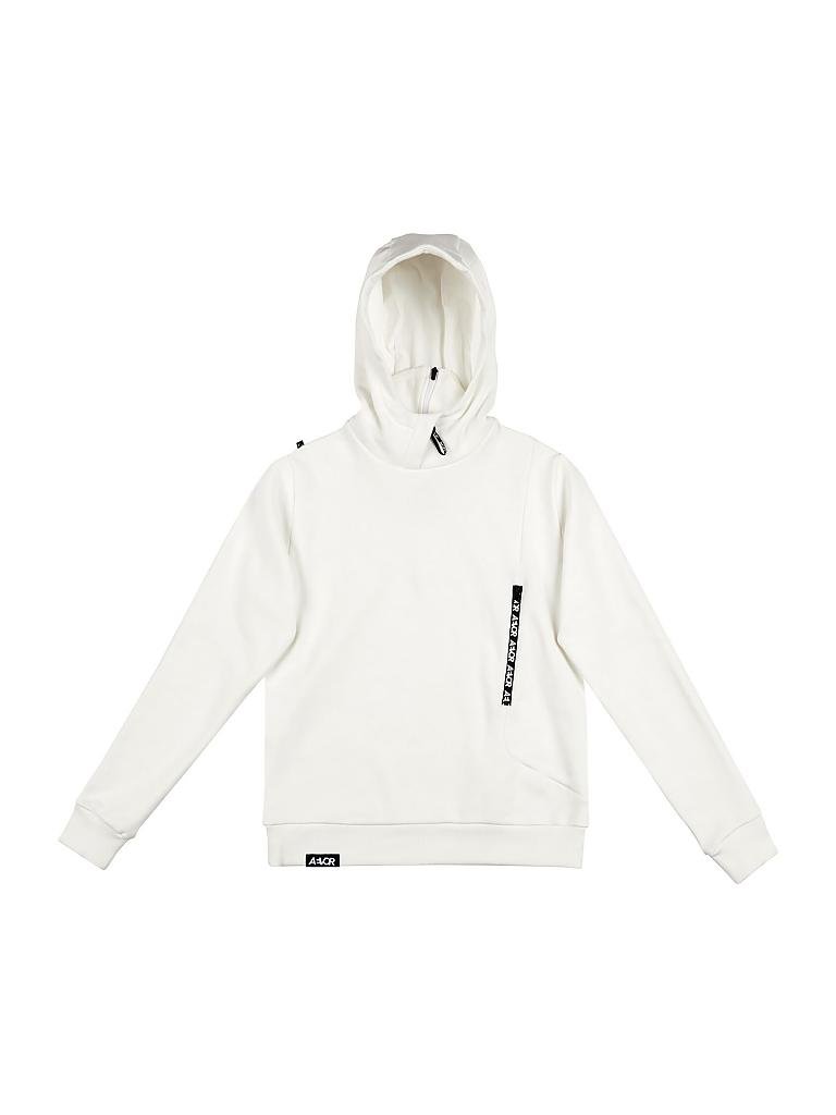 AEVOR | Damen Kapuzenpullover Heavy Hood | weiß