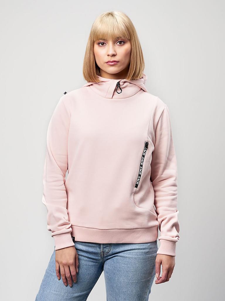 AEVOR | Damen Sweater Heavy Hood | rosa