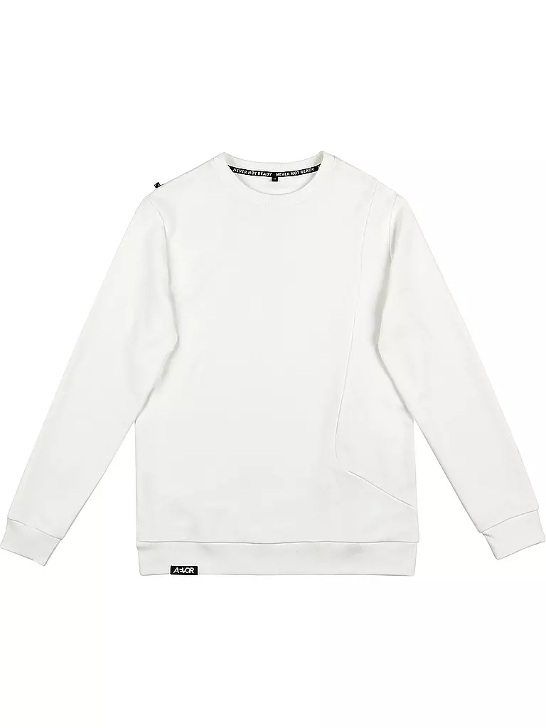 AEVOR | Herren Sweater Pocket | weiß