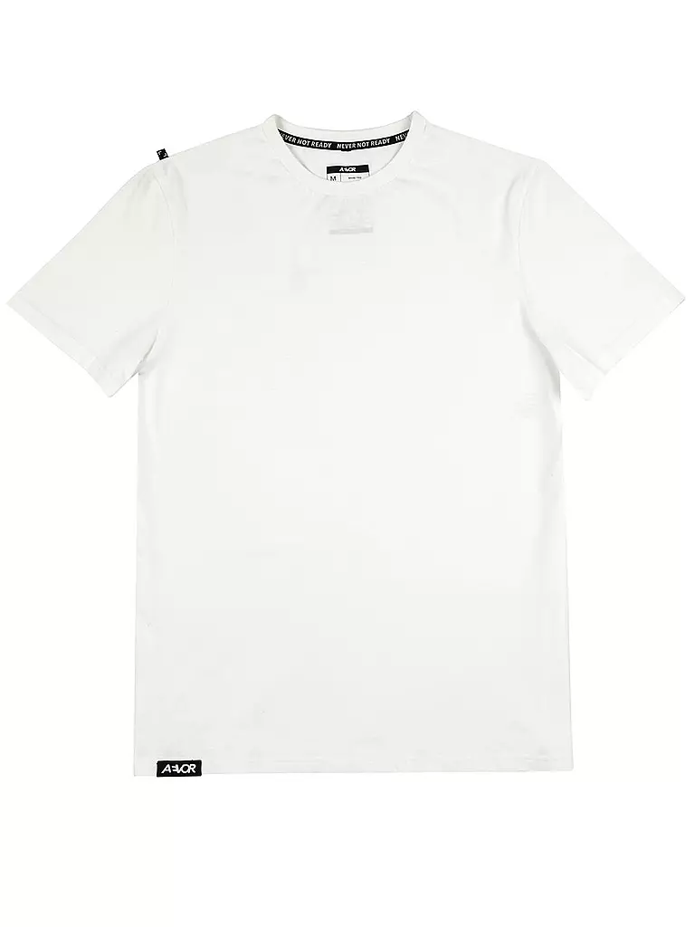AEVOR | Herren T-Shirt Base Tee | weiss