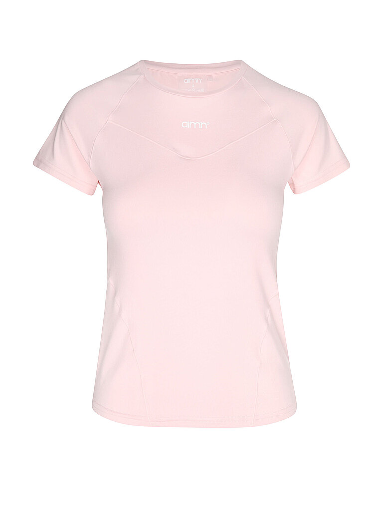AIM'N Damen T-Shirt Soft Basic rosa | M — Bild 2