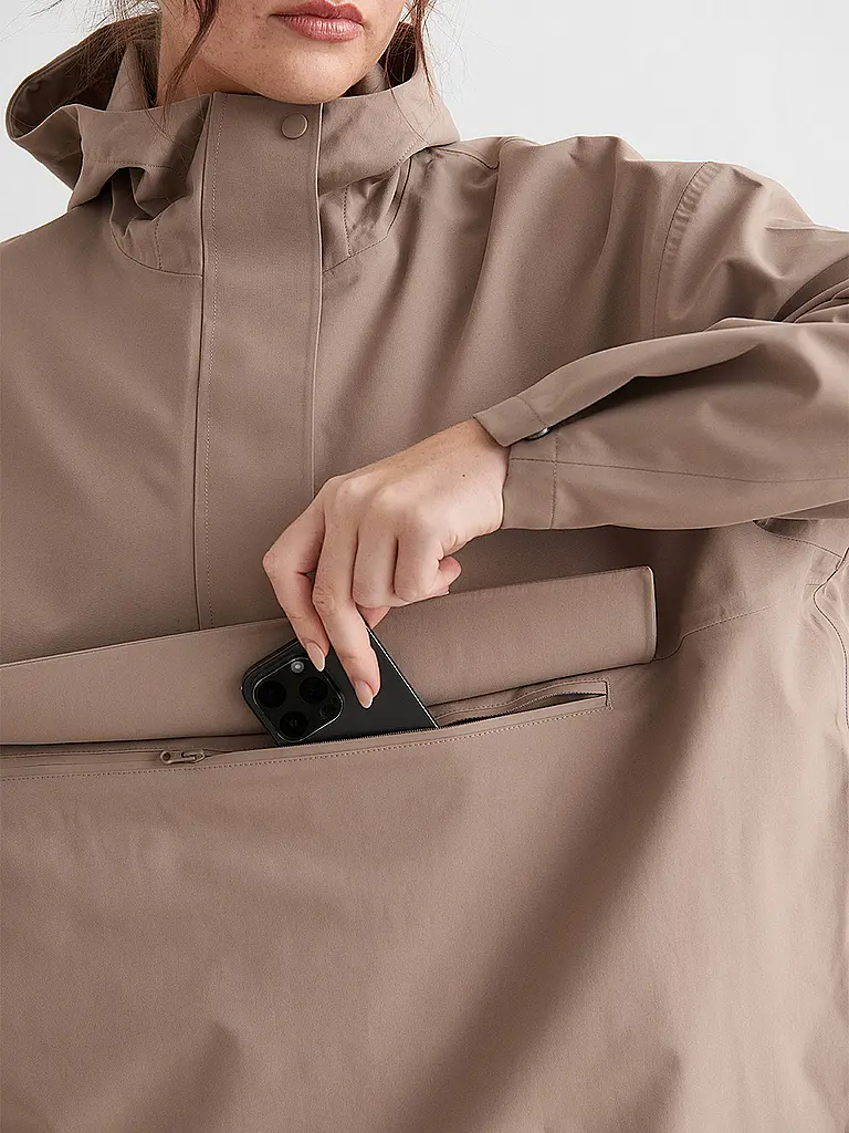AIM'N | Damen Jacke Waterproof | camel