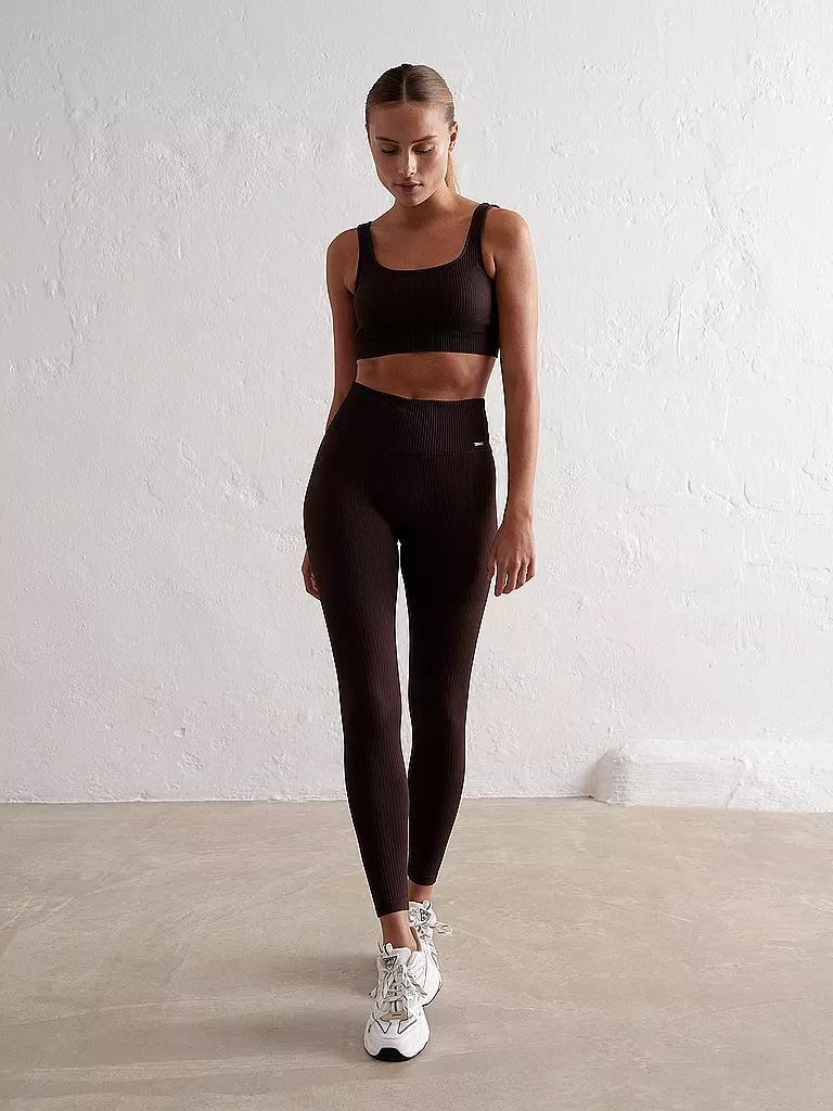 AIM'N | Damen Tight Ripped Seamless | schwarz