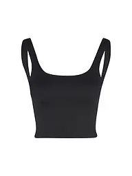 AIM'N | Damen Top Ribbed Seamless | schwarz