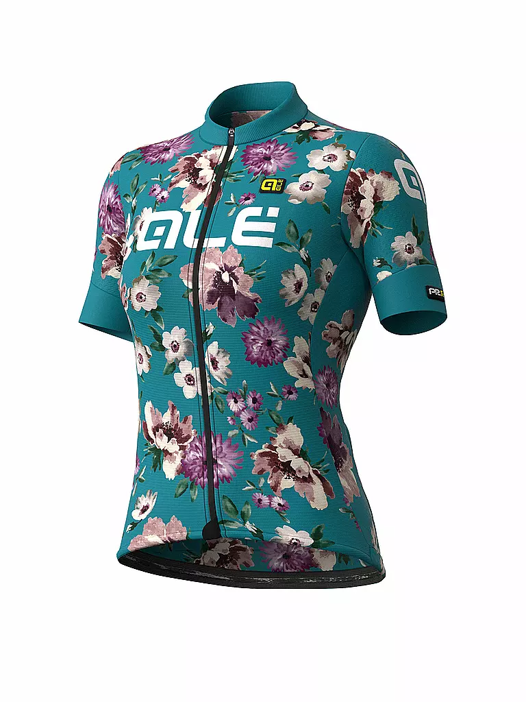 ALE | Damen Rad Trikot Fiori | grün