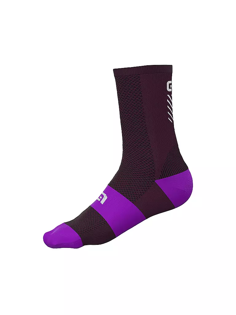 ALE | Damen Radsocken Proof | lila