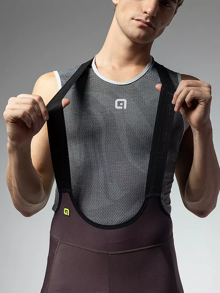 ALE | Herren Rad Trägerhose Colour | braun