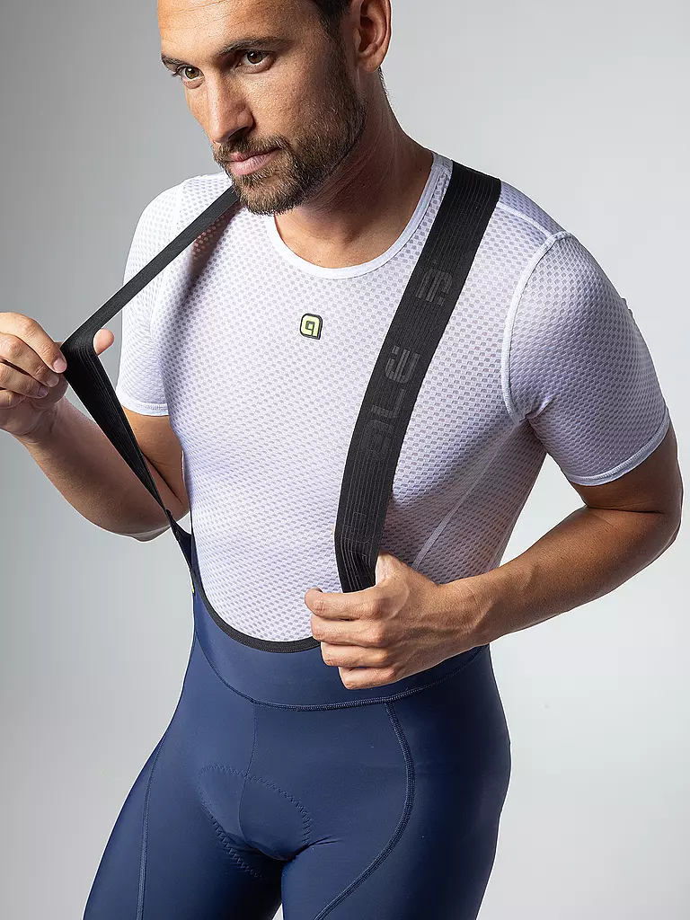 ALE | Herren Rad Trägerhose Colour | dunkelblau
