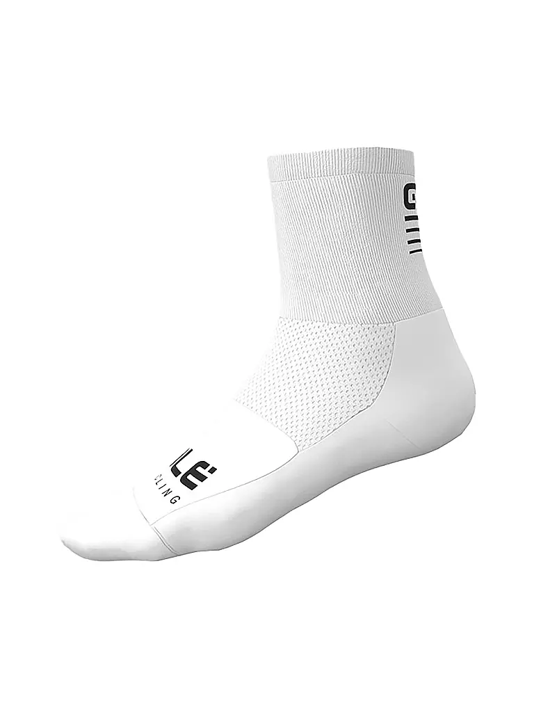 ALE | Herren Radsocken Strada 2.0 | weiss