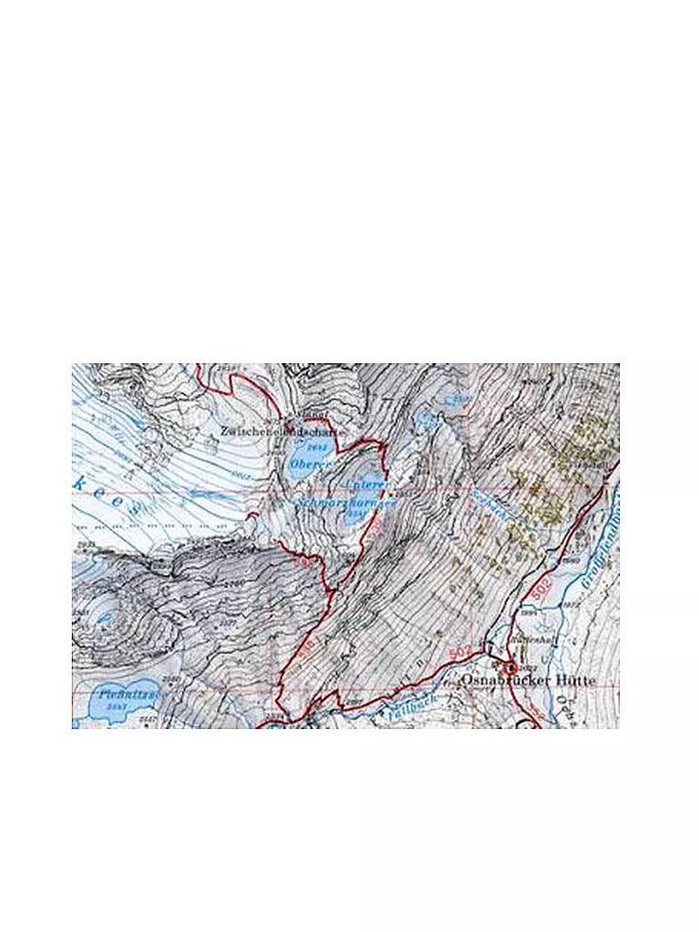 ALPENVEREIN | AV 44 Alpenvereinskarte WEG Ankogel-Hochalmspitze | keine Farbe