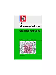 ALPENVEREIN | Wanderkarte Granatspitzgruppe Maßstab 1:25.000 | keine Farbe