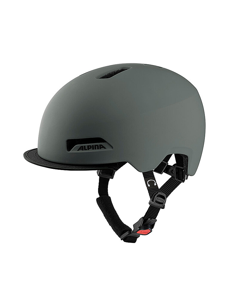 ALPINA Fahrradhelm Brooklyn grau | 52-57CM