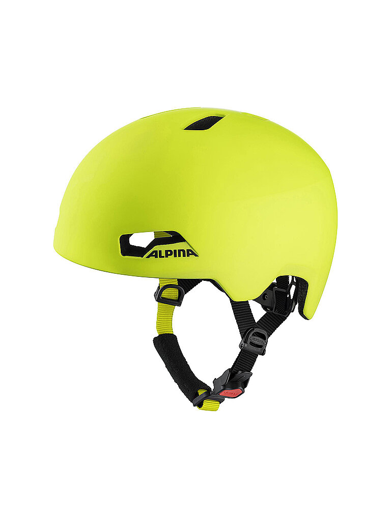 ALPINA Kinder Fahrradhelm Hackney gelb | 47-51CM