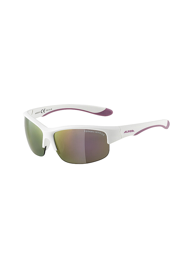 ALPINA Kinder Radbrille Flexxy Youth HR weiss — Bild 2