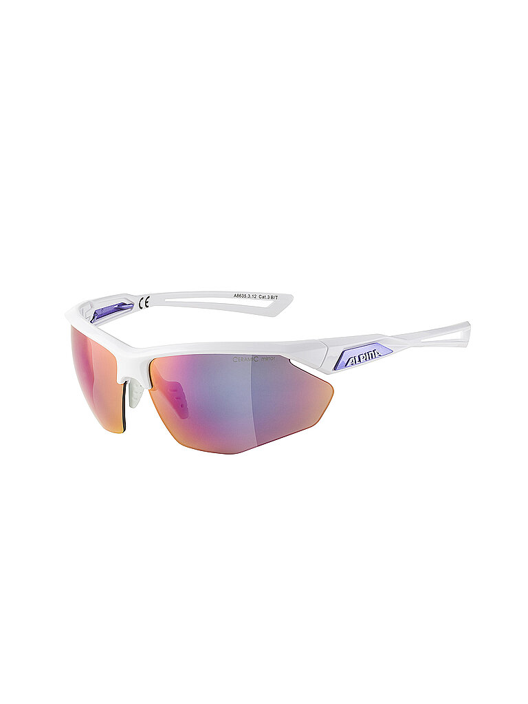 ALPINA Damen Sportbrille Nylon HR weiss — Bild 2