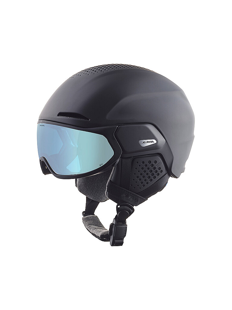 ALPINA Skihelm ORO QV MIPS schwarz | 59-63CM