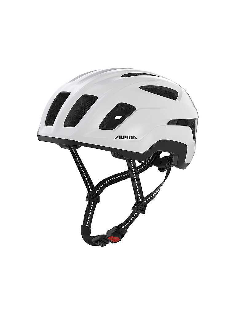 ALPINA Fahrradhelm Paranus Urban weiss | 52-56CM