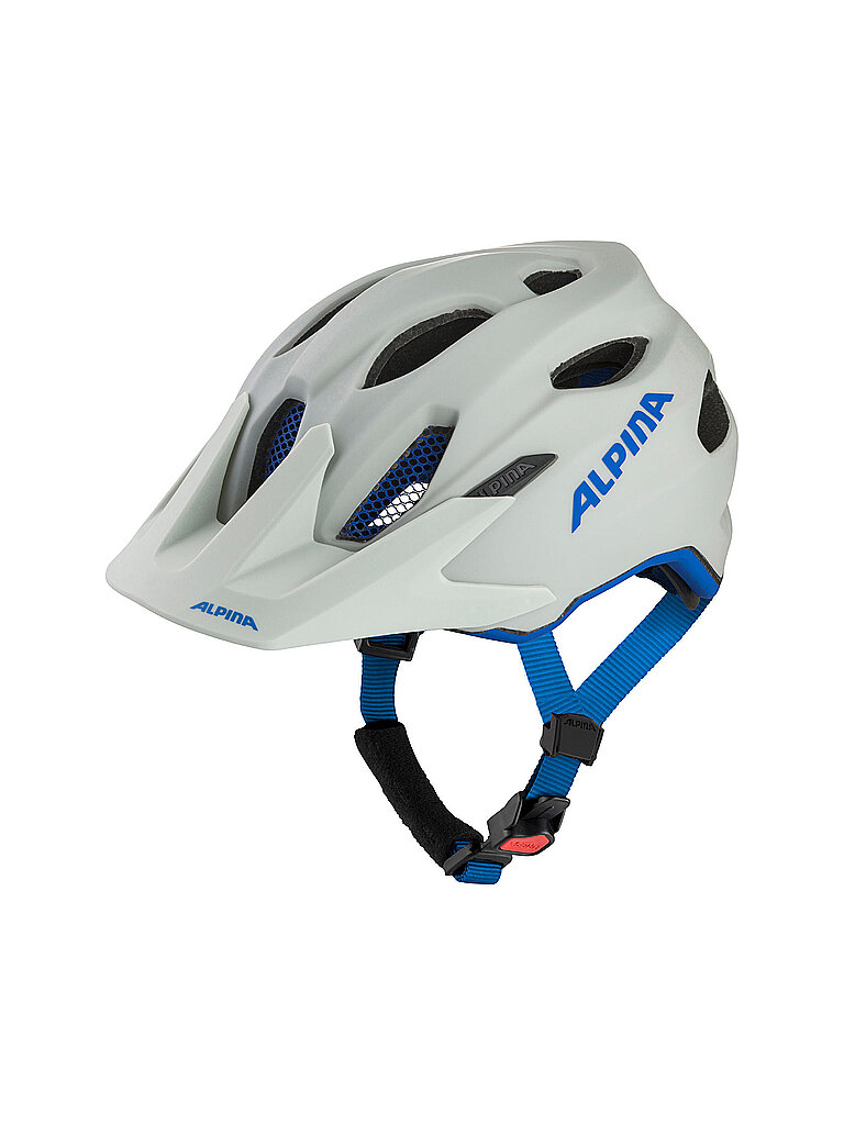 ALPINA Kinder Fahrradhelm Carapax Junior grau
