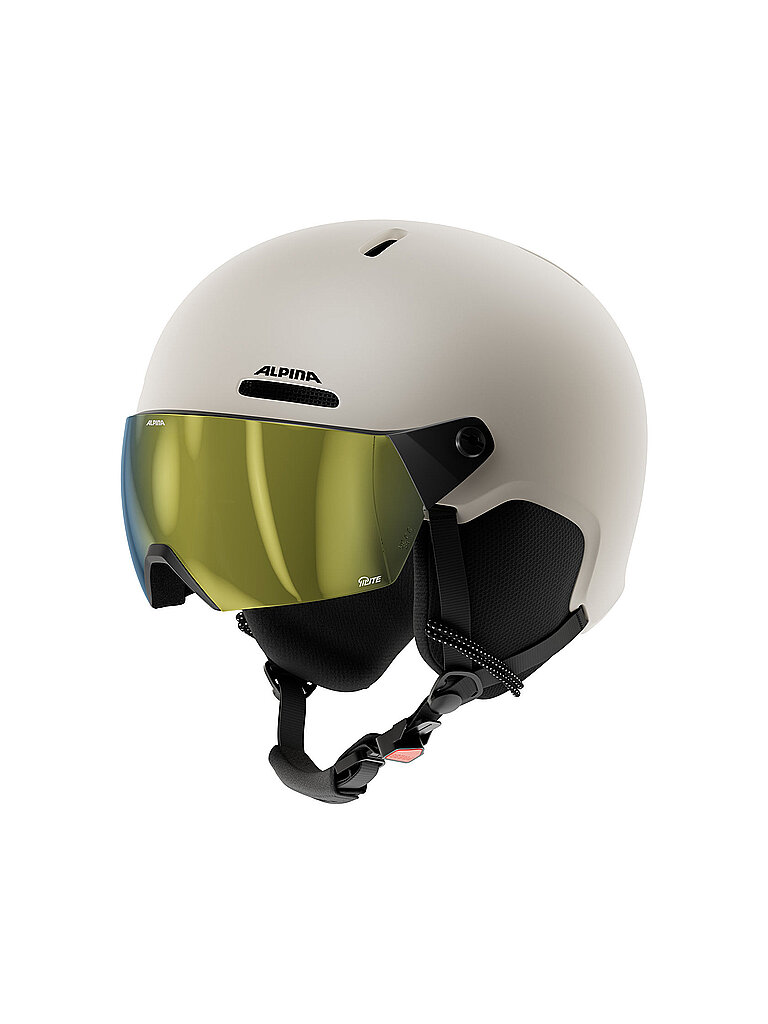 Alpina Skihelm Zupo 2 Visor Q-Lite beige