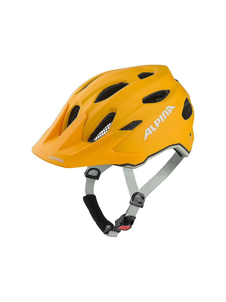 ALPINA Kinder Fahrradhelm Carapax Junior gelb
