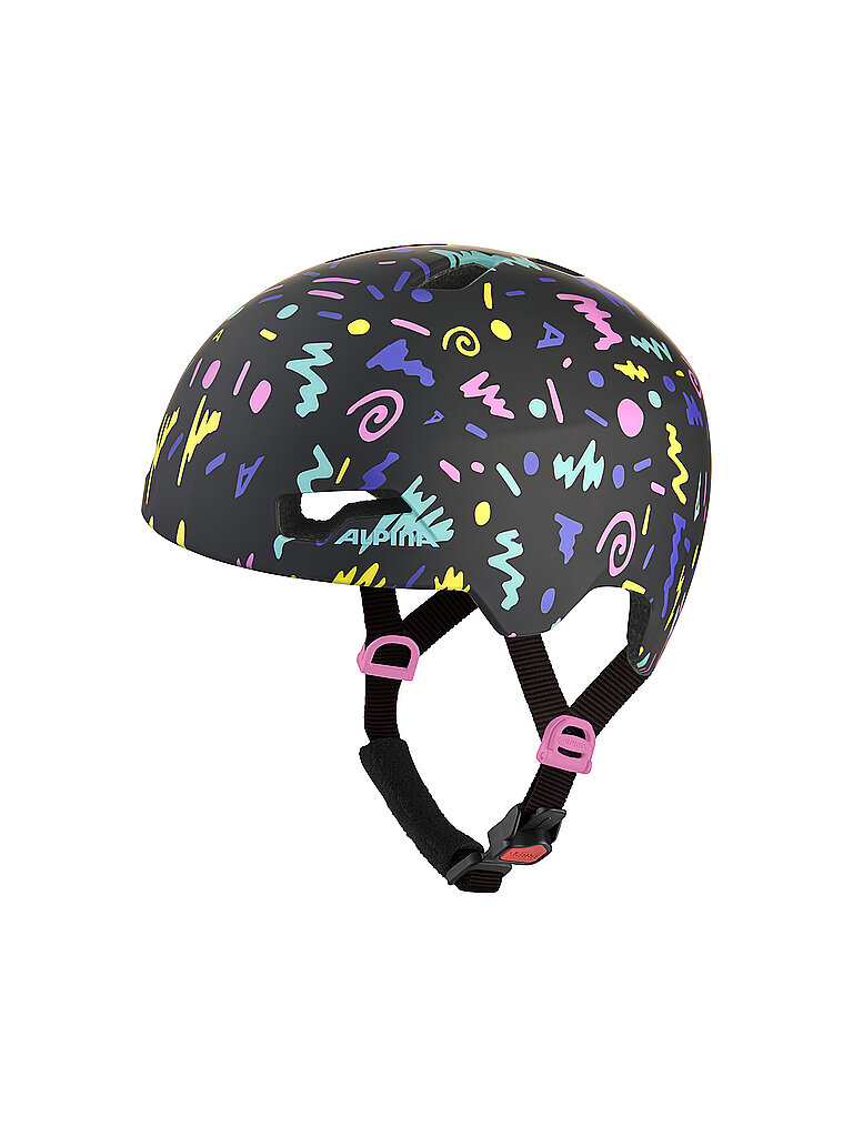 ALPINA Kinder Fahrradhelm Hackney schwarz