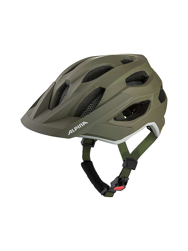 ALPINA Fahrradhelm Apax MIPS olive | 52-57CM