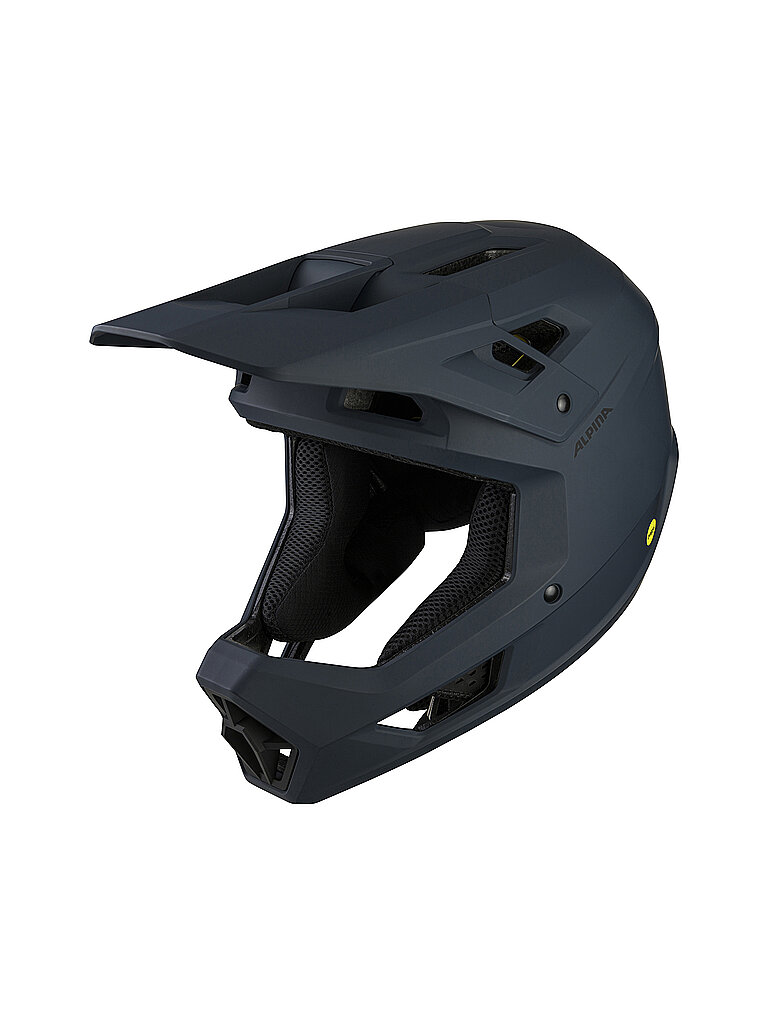 ALPINA Fahrradhelm Fullface Pikes Mips dunkelblau | 52-55CM