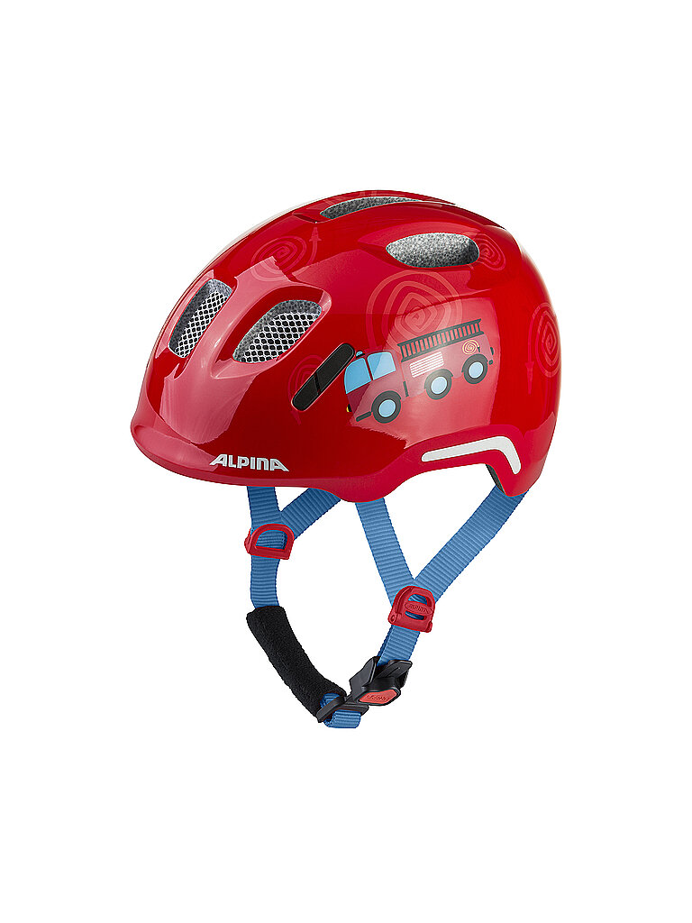 ALPINA Kinder Fahrradhelm XIMO 2 FLASH rot | 45-49CM