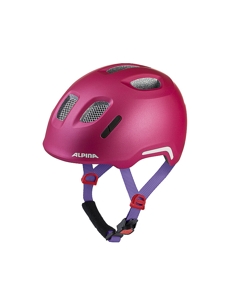 ALPINA Kinder Fahrradhelm XIMO 2 FLASH beere | 45-49CM