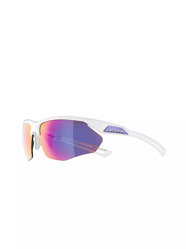 ALPINA | Damen Sportbrille Nylon HR | weiss