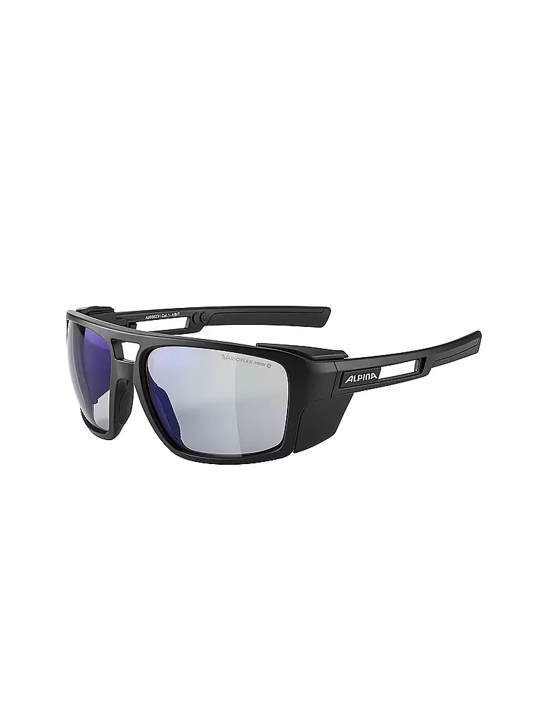 ALPINA | Herren Bergbrille Skywalsh Gletscher | schwarz