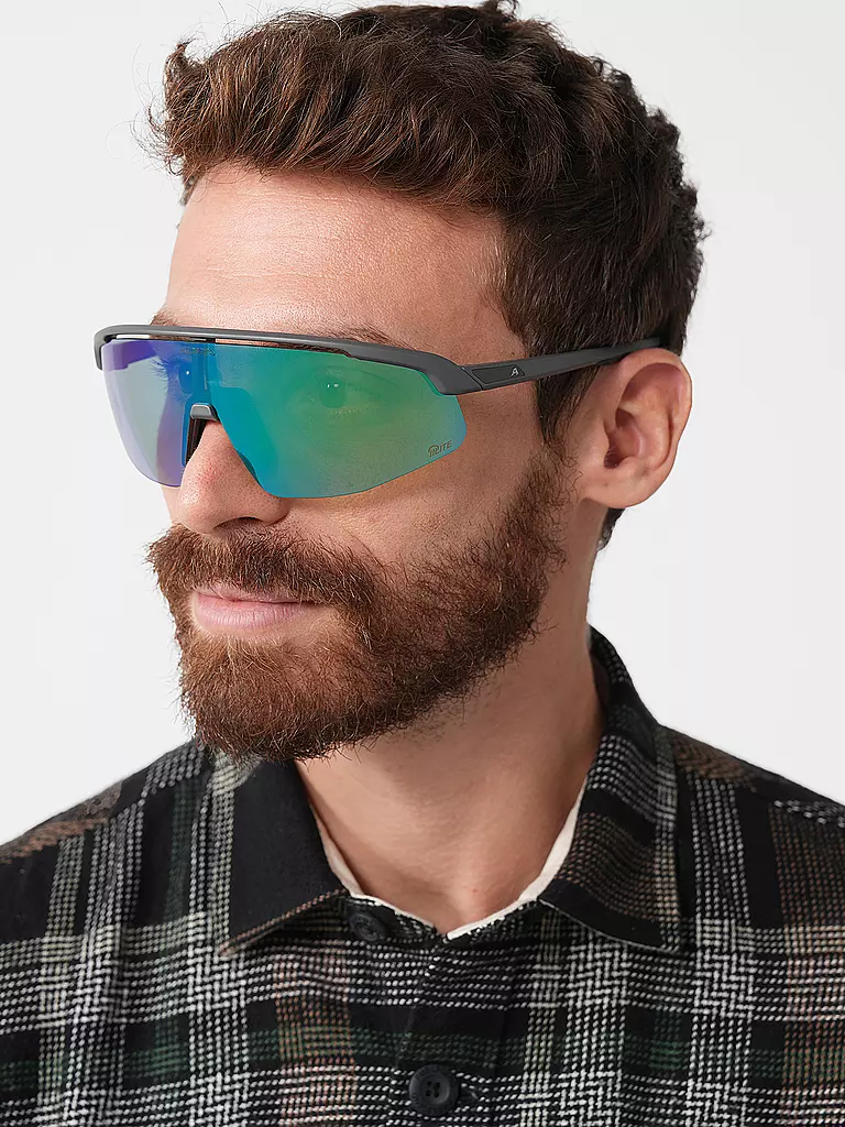 ALPINA | Herren Radbrille Turbo Pro Q-Lite | grau