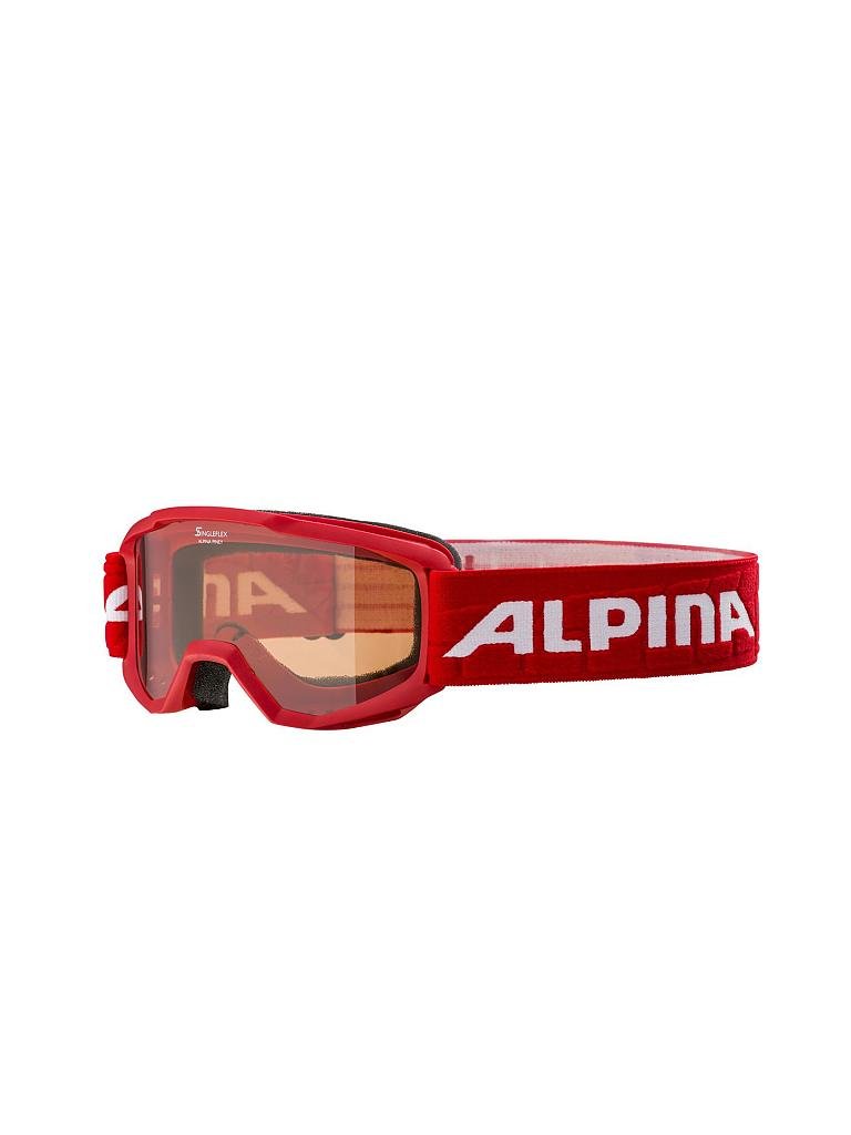 ALPINA | Kinder Skibrille Piney SH | rot