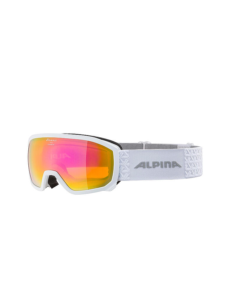 ALPINA | Kinder Skibrille Scarabeo JR HM | weiss